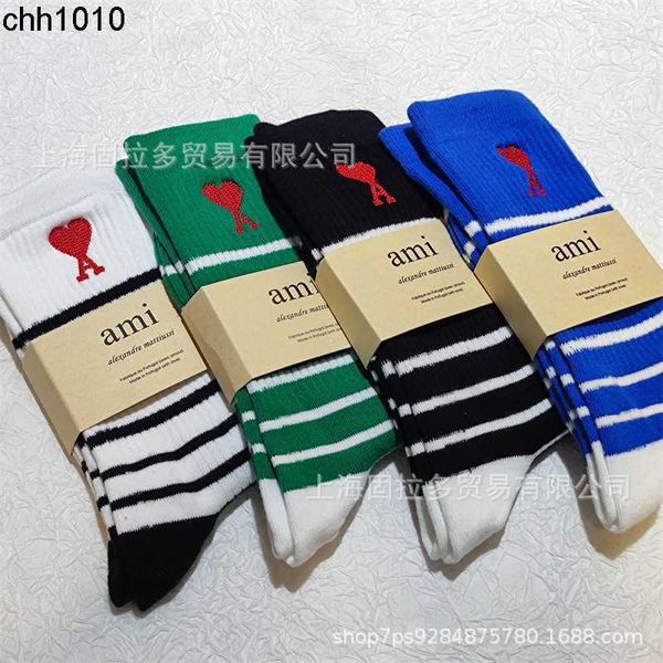amis socks love embroidery stripe letter cotton socks couple sports medium tube paris simple stockings for men and women ins, Black
amis socks love embroidery stripe letter cotton socks couple sports medium tube paris simple stockings for men and women ins, Black