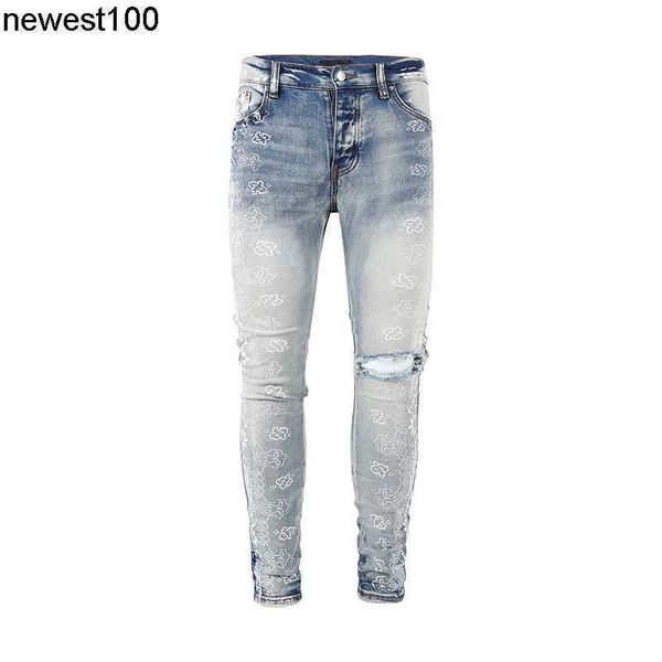 men's jeans amirs designer brand wash water light blue cashew flower knife cut hole slim fit skinny jeans men women
men's jeans amirs designer brand wash water light blue cashew flower knife cut hole slim fit skinny jeans men women