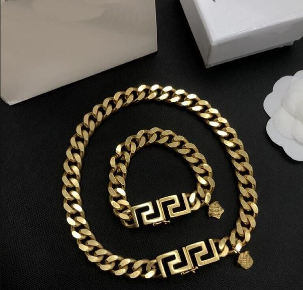new designed brass link bracelets cuba thick chain banshee greece meander pattern medusa head portrait 18k gold plated womens bangle designe, Black
new designed brass link bracelets cuba thick chain banshee greece meander pattern medusa head portrait 18k gold plated womens bangle designe, Black