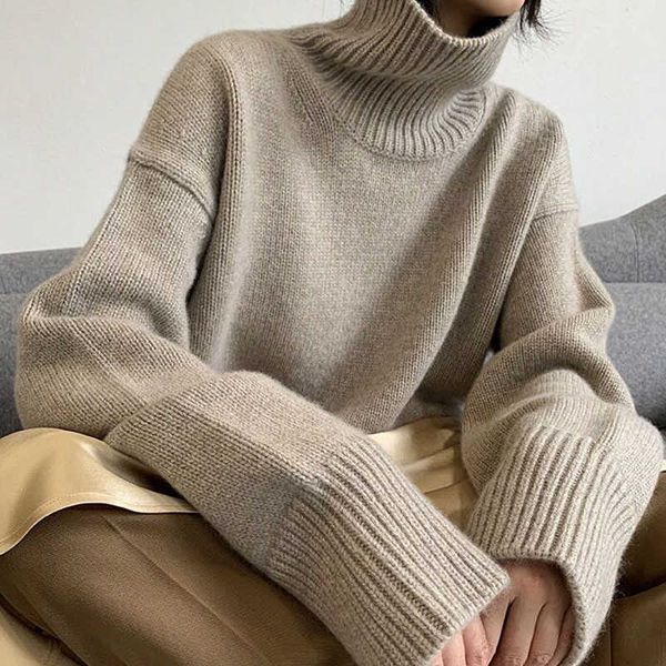 women's knits tees knitted office-lady sweater women loose turtleneck casual pullover female winter cashmere sweater jumper truien dam, White
women's knits tees knitted office-lady sweater women loose turtleneck casual pullover female winter cashmere sweater jumper truien dam, White