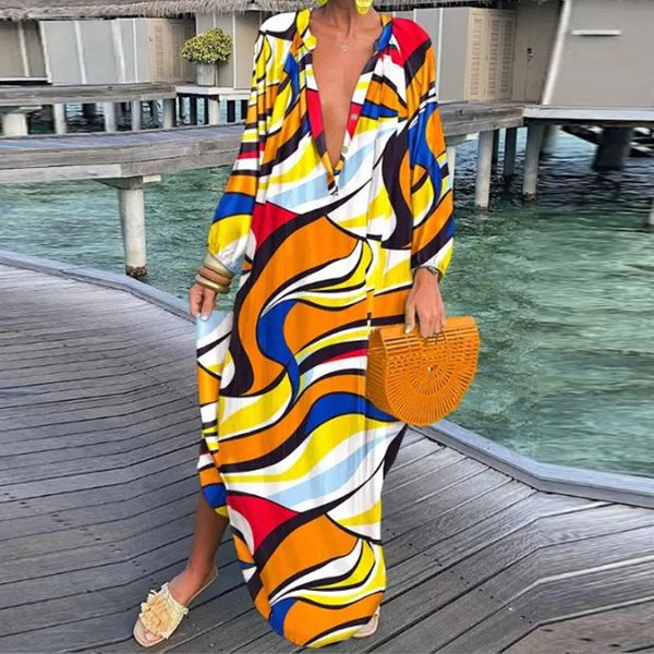 casual dresses women boho print loose beach elegant retro harajuku v-neck maxi dress long sleeve oversized kdvo, Black;gray
casual dresses women boho print loose beach elegant retro harajuku v-neck maxi dress long sleeve oversized kdvo, Black;gray