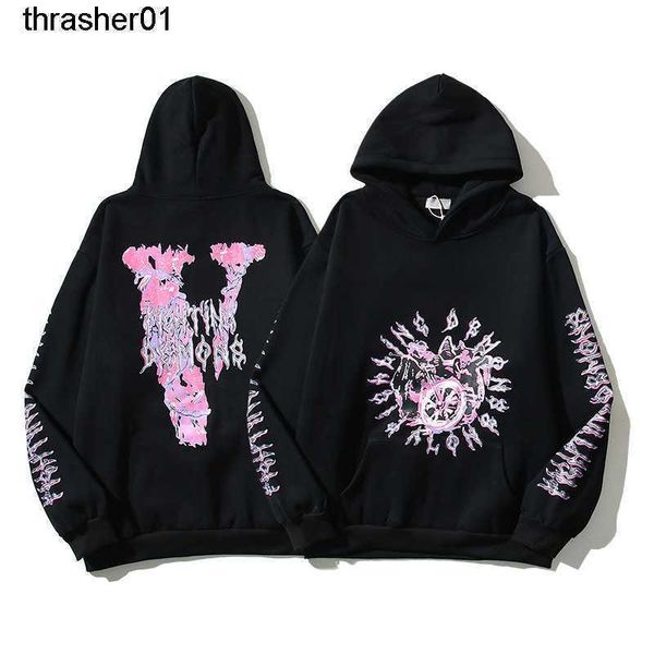 new men's designer fashion brand vloness pink letter print big v pullover sweater men women couples plush streetwear hoodie, Black
new men's designer fashion brand vloness pink letter print big v pullover sweater men women couples plush streetwear hoodie, Black