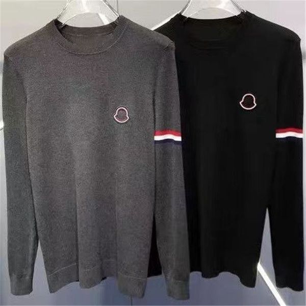 man sweaters jumpers shirts knits long sleeevs designer budge asian size l-5xl, White;black
man sweaters jumpers shirts knits long sleeevs designer budge asian size l-5xl, White;black