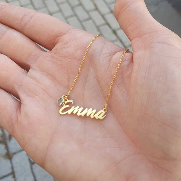 pendant necklaces birthstone name necklaces for women girl birthday gifts jewelry stainless steel personalized month stone nameplate necklac, Silver
pendant necklaces birthstone name necklaces for women girl birthday gifts jewelry stainless steel personalized month stone nameplate necklac, Silver