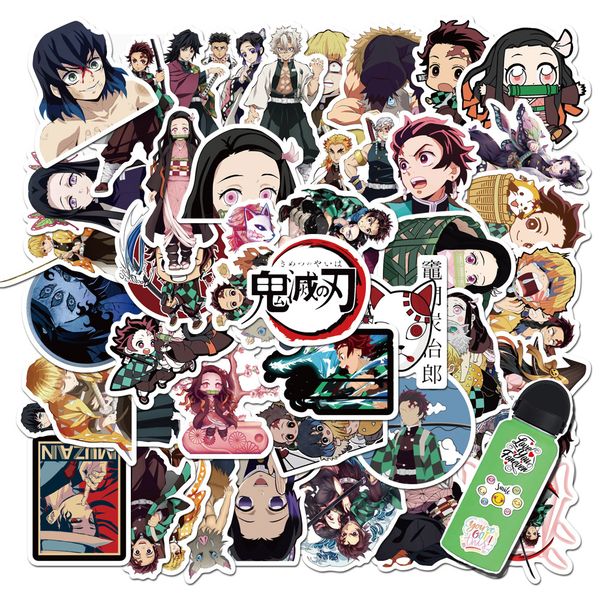 50pcs demon slayer stickers japanese anime graffiti stickers pack for lapskateboard motorcycle decals
50pcs demon slayer stickers japanese anime graffiti stickers pack for lapskateboard motorcycle decals