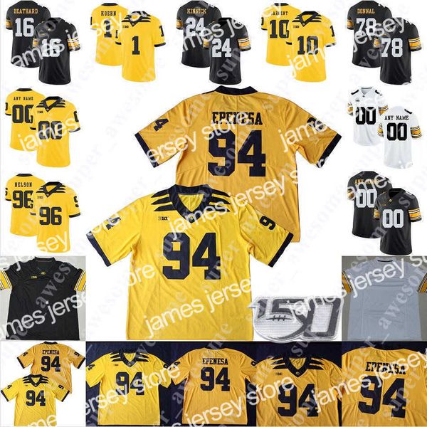 american college football wear iowa hawkeyes jersey c.j. beathard james daniels matt tobin andrew donnal jaleel johnson adam gettis greg mab, Black
american college football wear iowa hawkeyes jersey c.j. beathard james daniels matt tobin andrew donnal jaleel johnson adam gettis greg mab, Black