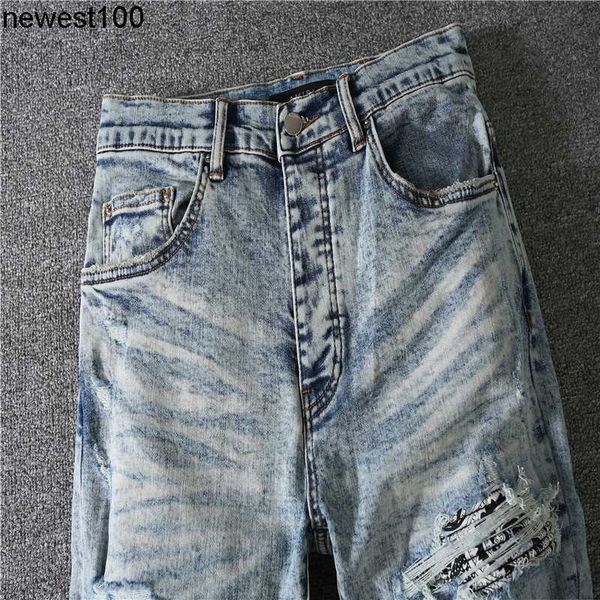 men's jeans amirs wash water blue hole worn cashew designer nut light slim fit jeans men's and women's fashion brand
men's jeans amirs wash water blue hole worn cashew designer nut light slim fit jeans men's and women's fashion brand