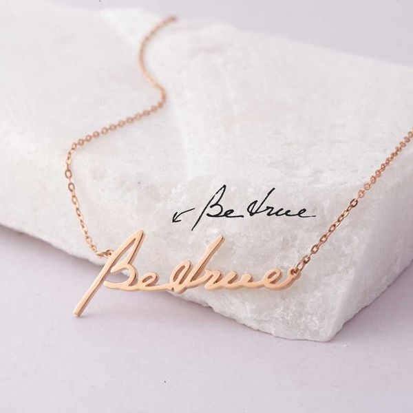 pendant necklaces actual handwriting name necklace custom jewelry stainless steel personalized handmade pendant necklace unique gifts for yo, Silver
pendant necklaces actual handwriting name necklace custom jewelry stainless steel personalized handmade pendant necklace unique gifts for yo, Silver