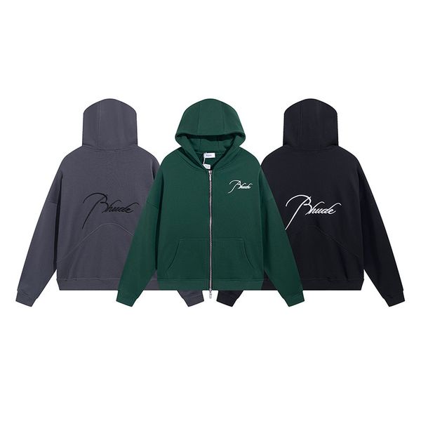 designer hoodie cardigan zipper hoodies men women embroidered hooded sweatshirt loose pullover, Black
designer hoodie cardigan zipper hoodies men women embroidered hooded sweatshirt loose pullover, Black