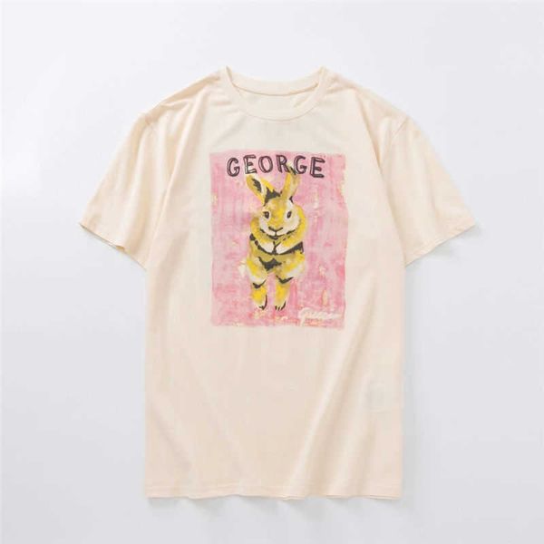 fashion mens t shirt 2022 famous street rabbit tortoise pullover pols short sleeve shirts men women couple stylist hip hop tee, White;black
fashion mens t shirt 2022 famous street rabbit tortoise pullover pols short sleeve shirts men women couple stylist hip hop tee, White;black