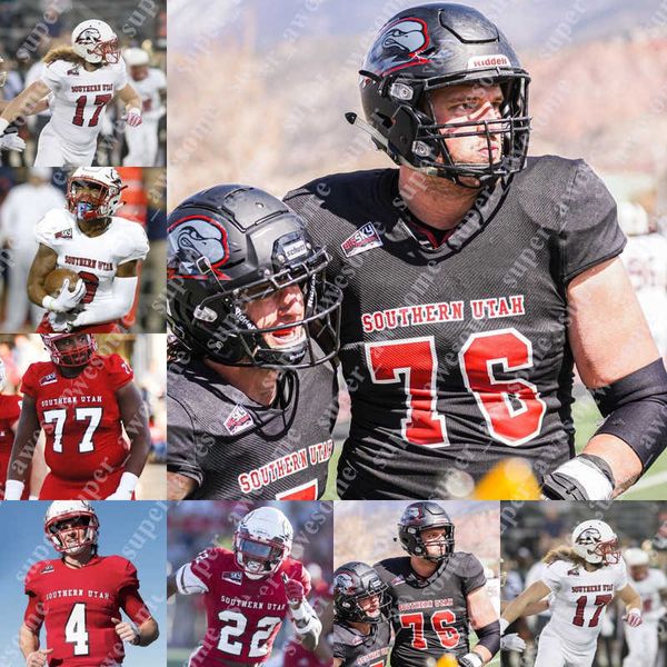 ncaa southern utah football jersey thomas duckett lance lawson brandon schenks frank harris iii david atencio judd cockett brennon hutchings, Black
ncaa southern utah football jersey thomas duckett lance lawson brandon schenks frank harris iii david atencio judd cockett brennon hutchings, Black