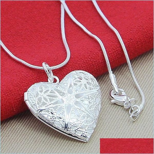 pendant necklaces sterling sier po frame pendant necklace 18/20/22/24 inch snake chain for woman charm wedding fashion jewelry drop dhtkg, Silver
pendant necklaces sterling sier po frame pendant necklace 18/20/22/24 inch snake chain for woman charm wedding fashion jewelry drop dhtkg, Silver