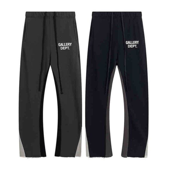 trendy designer galleryes pants fashion high street brand splicing wide leg large loose guarfhtl, Black
trendy designer galleryes pants fashion high street brand splicing wide leg large loose guarfhtl, Black