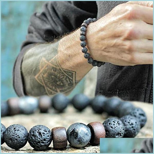 beaded strands mens lava rock essential oil diffuser strands bracelets for women natural stone magnetic wooden beads charm diy jewe dhiec, Black
beaded strands mens lava rock essential oil diffuser strands bracelets for women natural stone magnetic wooden beads charm diy jewe dhiec, Black