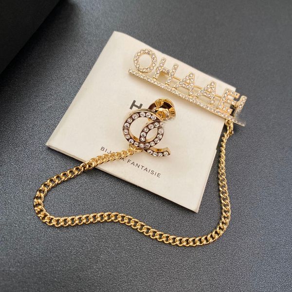 fashion real gold plated brass copper brooches luxury letter designer women men brand pins rhinestone crystal jewelry brooch pin marry chris, Gray
fashion real gold plated brass copper brooches luxury letter designer women men brand pins rhinestone crystal jewelry brooch pin marry chris, Gray