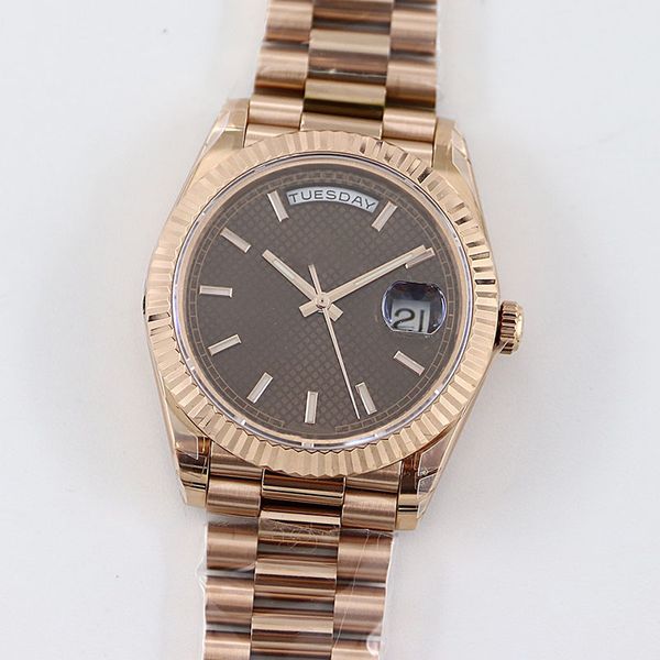 watches for mens automatic mechanical men watch 41mm classic wristwatch with calendar wristwatches stainless steel wristband montre de luxe, Slivery;brown
watches for mens automatic mechanical men watch 41mm classic wristwatch with calendar wristwatches stainless steel wristband montre de luxe, Slivery;brown