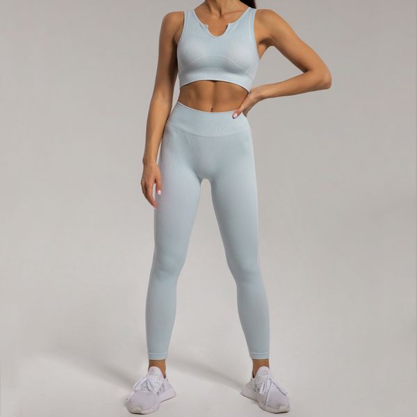 womens yoga clothing set u neck sports bra high waist skinny trousers high stretch fabric wide shoulder strap design fashion sportswear
womens yoga clothing set u neck sports bra high waist skinny trousers high stretch fabric wide shoulder strap design fashion sportswear
