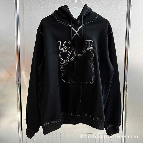 men's hoodies sweatshirts designer loewss puzzle versatile pullover autumn winter new product thread embroidery loose loop cotton hoode, Black
men's hoodies sweatshirts designer loewss puzzle versatile pullover autumn winter new product thread embroidery loose loop cotton hoode, Black