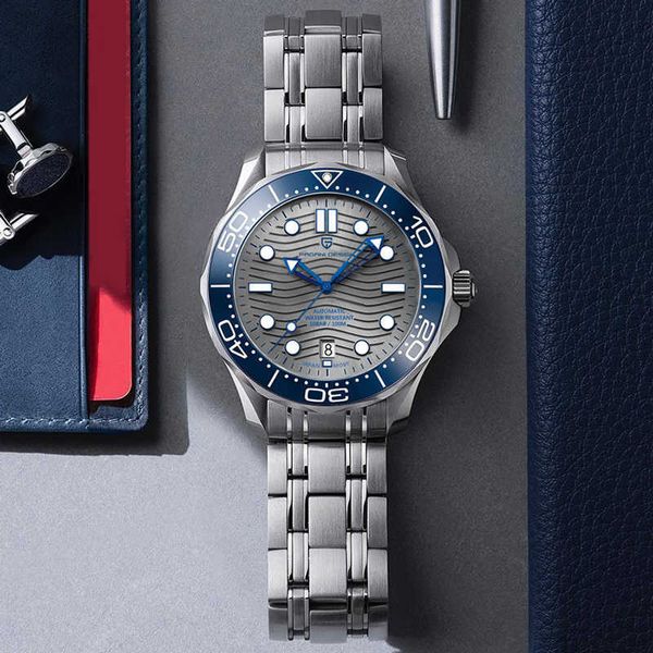 watches mechanical wristwatches hbp pagani design wave watch luxury automatic nh35 sapphire crystal dive clock man 220726, Silver
watches mechanical wristwatches hbp pagani design wave watch luxury automatic nh35 sapphire crystal dive clock man 220726, Silver