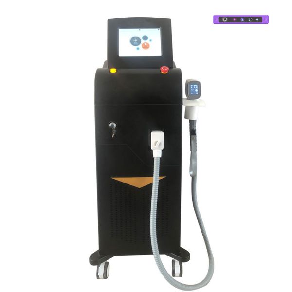triple wavelength diode laser hair removal machine with screen for clinic spa use, Black
triple wavelength diode laser hair removal machine with screen for clinic spa use, Black
