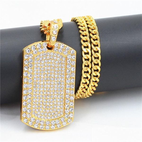 pendant necklaces mens hip hop necklace jewelry fl rhinestone iced out dog tag pendant gold for men 309 n2 drop delivery 2022 neckla dhq2k, Silver
pendant necklaces mens hip hop necklace jewelry fl rhinestone iced out dog tag pendant gold for men 309 n2 drop delivery 2022 neckla dhq2k, Silver