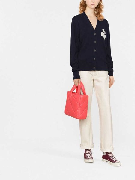 23ss isabel marant women fashion classic sweaters new button cardigan wool cotton blended knit designer sweater long sleeves sweatshirt, White;black
23ss isabel marant women fashion classic sweaters new button cardigan wool cotton blended knit designer sweater long sleeves sweatshirt, White;black