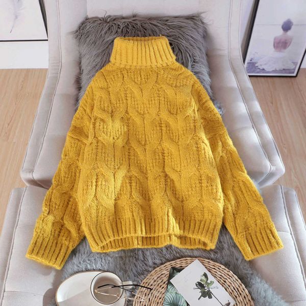 women's knits tees sweater women pullovers knitwear 2022 winter thick casual female knitted pull jumpers woman twist warm sweater t221, White
women's knits tees sweater women pullovers knitwear 2022 winter thick casual female knitted pull jumpers woman twist warm sweater t221, White