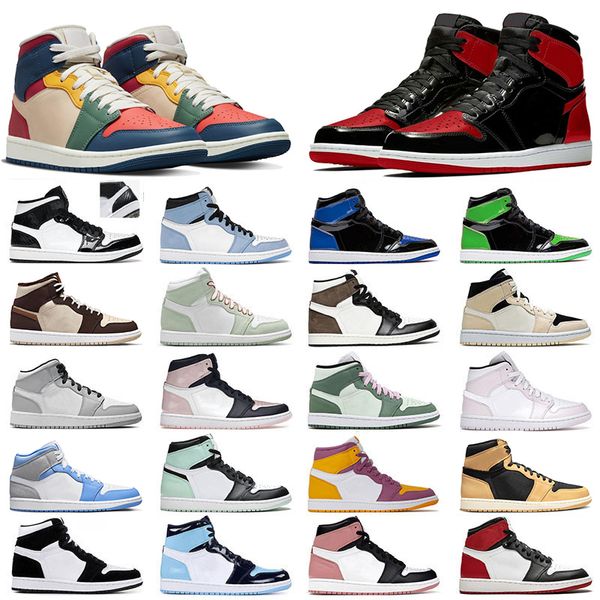 new basketball shoes og jumpman 1 1s men women patent high university blue varsity red unc mocha panda mid dutch green pink trainers
new basketball shoes og jumpman 1 1s men women patent high university blue varsity red unc mocha panda mid dutch green pink trainers