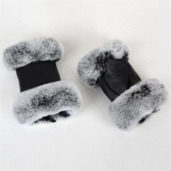 outdoor autumn and winter women' sheepskin gloves rex rabbit fur mouth half-cut computer typing foreign trade leather, Blue;gray
outdoor autumn and winter women' sheepskin gloves rex rabbit fur mouth half-cut computer typing foreign trade leather, Blue;gray