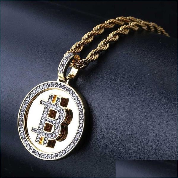 pendant necklaces hip hop jewelry iced out coin pendant necklace gold chain for men zircon mens drop delivery 2022 necklaces pendants dh20q, Silver
pendant necklaces hip hop jewelry iced out coin pendant necklace gold chain for men zircon mens drop delivery 2022 necklaces pendants dh20q, Silver