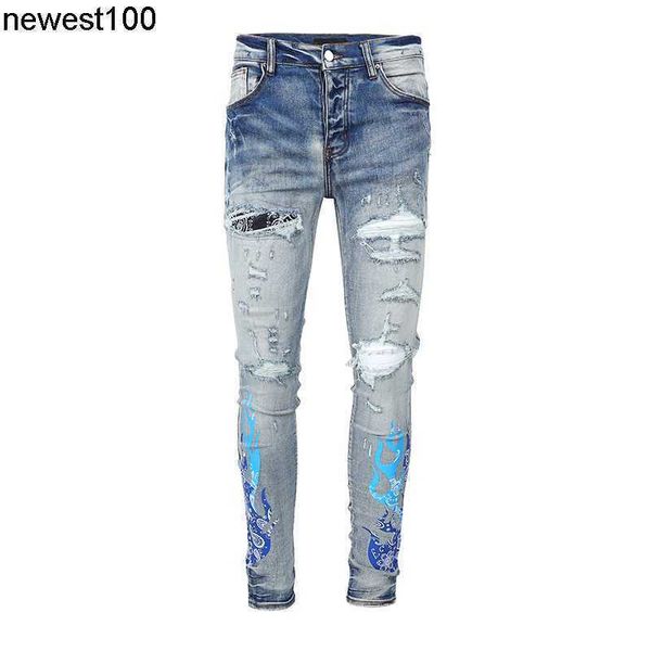 designer men's jeans amirs men's jeans trend knee holes leggings holes men's jeans pants trend, Blue
designer men's jeans amirs men's jeans trend knee holes leggings holes men's jeans pants trend, Blue