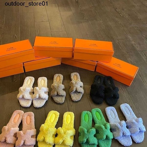 designer slippers luxury brand h seven color wool slipper anti-skid women sandals, Black
designer slippers luxury brand h seven color wool slipper anti-skid women sandals, Black