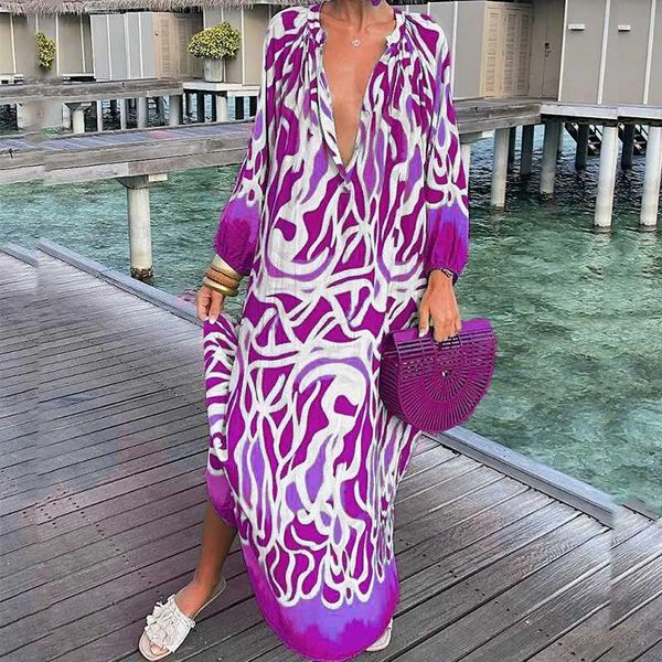 casual dresses women boho print loose beach elegant retro harajuku v-neck maxi dress long sleeve oversized r1qf, Black;gray
casual dresses women boho print loose beach elegant retro harajuku v-neck maxi dress long sleeve oversized r1qf, Black;gray