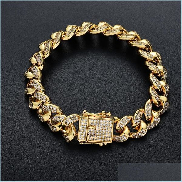 link chain mens hip hop gold bracelets simated diamond jewelry fashion iced out miami cuban link chain bracelet 28 t2 drop delivery dh1su, Black
link chain mens hip hop gold bracelets simated diamond jewelry fashion iced out miami cuban link chain bracelet 28 t2 drop delivery dh1su, Black