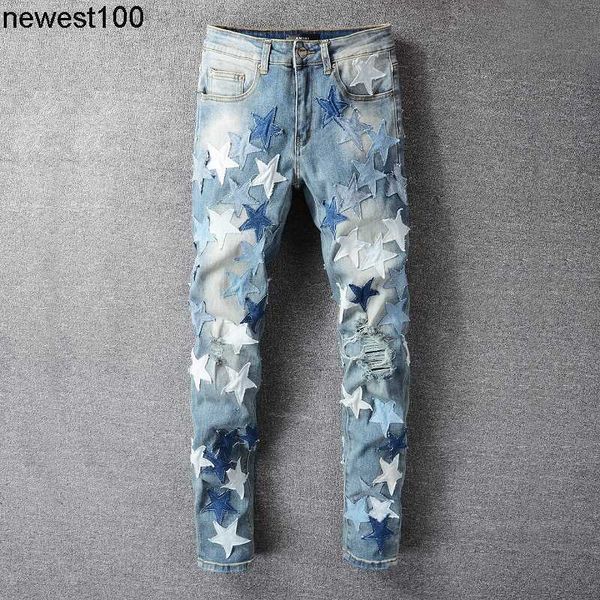 men's jeans new amirs designer casual splash ink color painting slim fit jeans men's, Blue
men's jeans new amirs designer casual splash ink color painting slim fit jeans men's, Blue