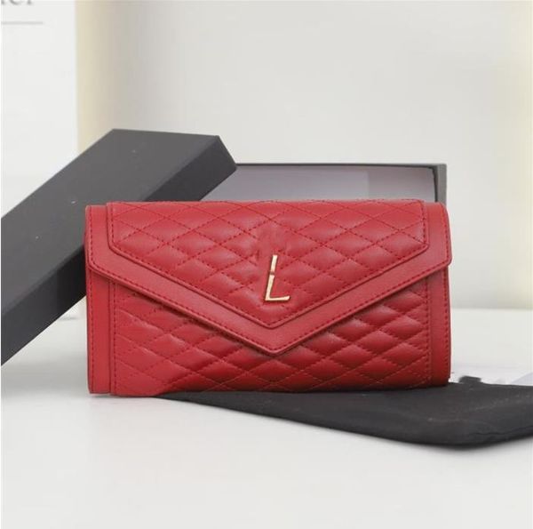 fashion woman wallets designer purse for women brand luxury wallet women's high-end classic suede lady multi-functional card bag purse, Red;black
fashion woman wallets designer purse for women brand luxury wallet women's high-end classic suede lady multi-functional card bag purse, Red;black