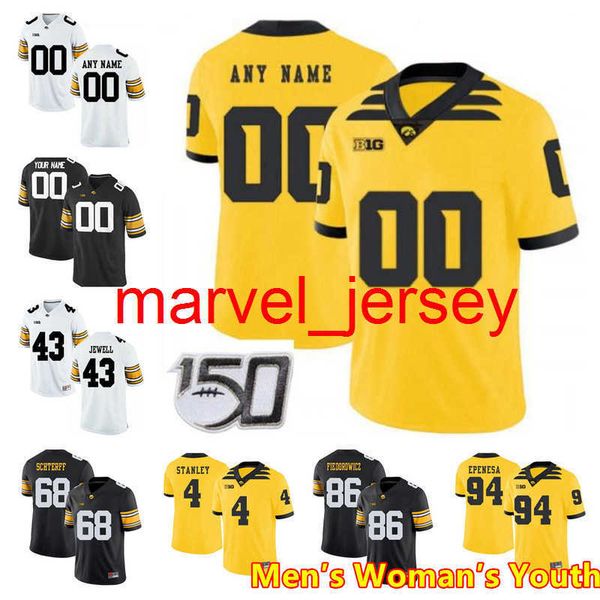ncaa iowa hawkeyes college football 46 george kittle 89 nico ragaini jersey 12 brandon smith 10 caleb shudak 24 nile kinnick 33 riley moss, Black
ncaa iowa hawkeyes college football 46 george kittle 89 nico ragaini jersey 12 brandon smith 10 caleb shudak 24 nile kinnick 33 riley moss, Black