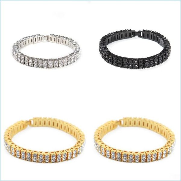link chain iced out chain bracelet for mens hip hop diamond tennis bracelets jewelry gold plating double row rhinestone 303 n2 drop dhqcp, Black
link chain iced out chain bracelet for mens hip hop diamond tennis bracelets jewelry gold plating double row rhinestone 303 n2 drop dhqcp, Black