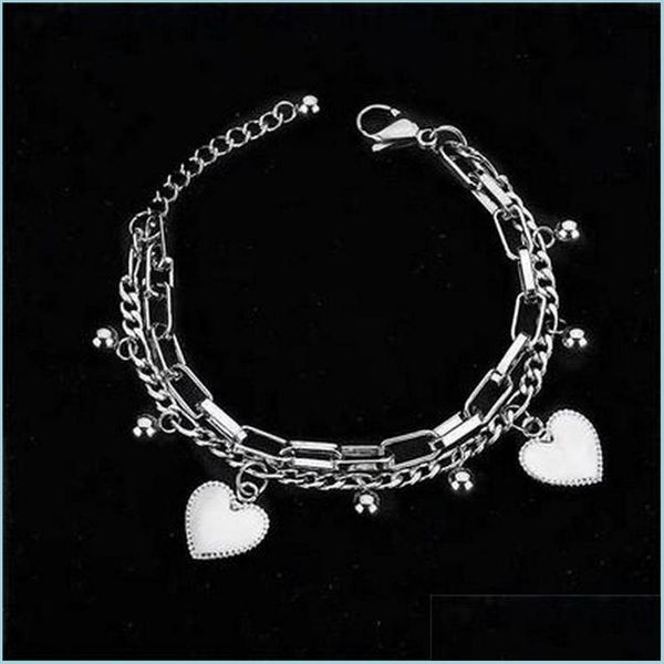 link chain ladys bracelet fashion european and american hip hop chain trend street tail accessories cool love double link women jew dhjyr, Black
link chain ladys bracelet fashion european and american hip hop chain trend street tail accessories cool love double link women jew dhjyr, Black