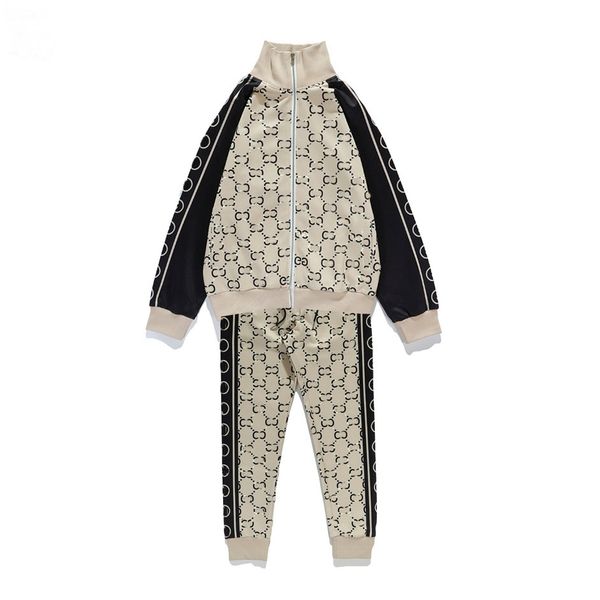 2023 men women tracksuit letters side embroidery pants casual jacket sport suit oversize technical jersey jackets with loose technical jers, Gray
2023 men women tracksuit letters side embroidery pants casual jacket sport suit oversize technical jersey jackets with loose technical jers, Gray