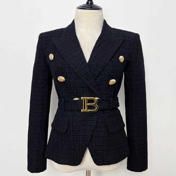 blazers women's designer 2022 spring and autumn fashion high-quality small blazer b home lion button short black white jacquard jacket, White;black
blazers women's designer 2022 spring and autumn fashion high-quality small blazer b home lion button short black white jacquard jacket, White;black