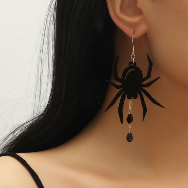 2022 new chandelier halloween earrings black spider black-and-white ghost skeleton hand acrylic earrings personalized punk exaggeration jewe, Silver
2022 new chandelier halloween earrings black spider black-and-white ghost skeleton hand acrylic earrings personalized punk exaggeration jewe, Silver