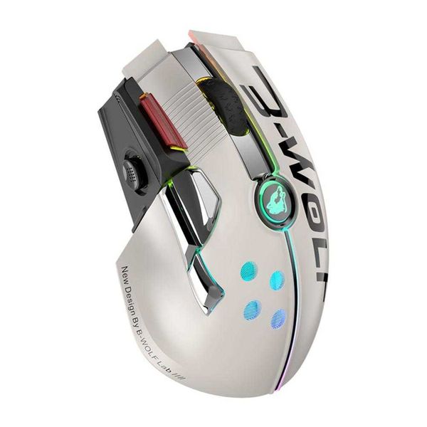 Image of Mice X6 Gaming Mouse 2.4G Wireless Type-C Wired Dual Mode Mechanical Mouse 12000 Dpi Rechargeable Joystick For Computer Laptop T221012JHO5XPIK