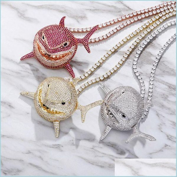 pendant necklaces 6ix9ine the same large shark pendant fl of zircon fashion personality hip hop rap mens necklace jewelry 269 r2 dro dhsgn, Silver
pendant necklaces 6ix9ine the same large shark pendant fl of zircon fashion personality hip hop rap mens necklace jewelry 269 r2 dro dhsgn, Silver