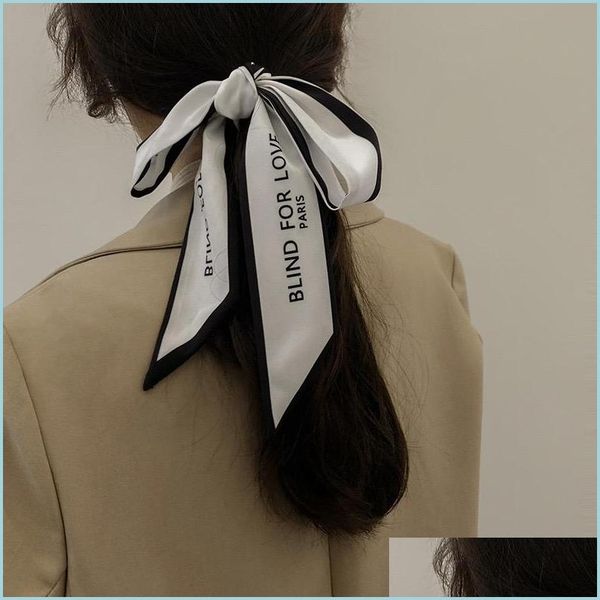 pony tails holder fashion designer silk scarf hair tie ladies classic trend luxury accessories headwear drop d dhqyo, Golden;silver
pony tails holder fashion designer silk scarf hair tie ladies classic trend luxury accessories headwear drop d dhqyo, Golden;silver