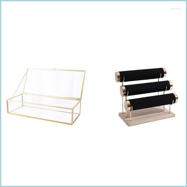 jewelry pouches bags jewelry pouches wooden bottom gold 3-layer watch storage rack black simple rim glass box drop delivery 2022 p dhf8o, Pink;blue
jewelry pouches bags jewelry pouches wooden bottom gold 3-layer watch storage rack black simple rim glass box drop delivery 2022 p dhf8o, Pink;blue