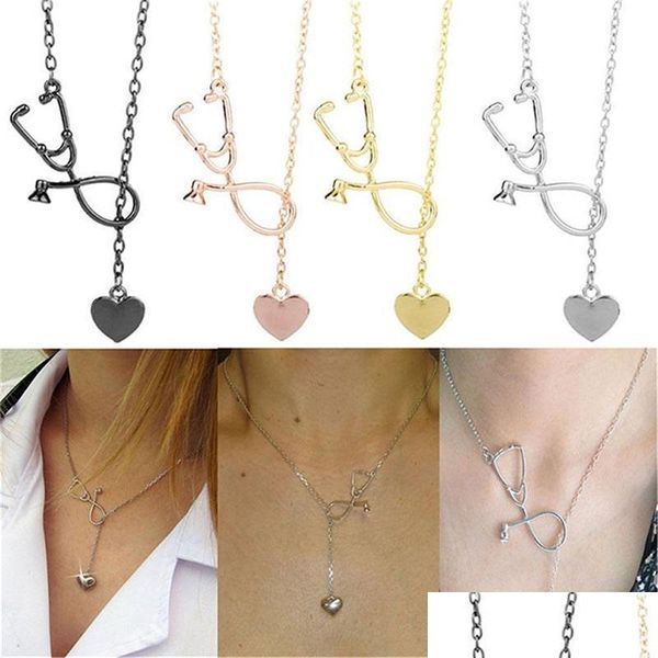 pendant necklaces fashion medical jewelry alloy i love you heart pendant necklace stethoscope for nurse doctor gift wholesale drop d dh08h, Silver
pendant necklaces fashion medical jewelry alloy i love you heart pendant necklace stethoscope for nurse doctor gift wholesale drop d dh08h, Silver