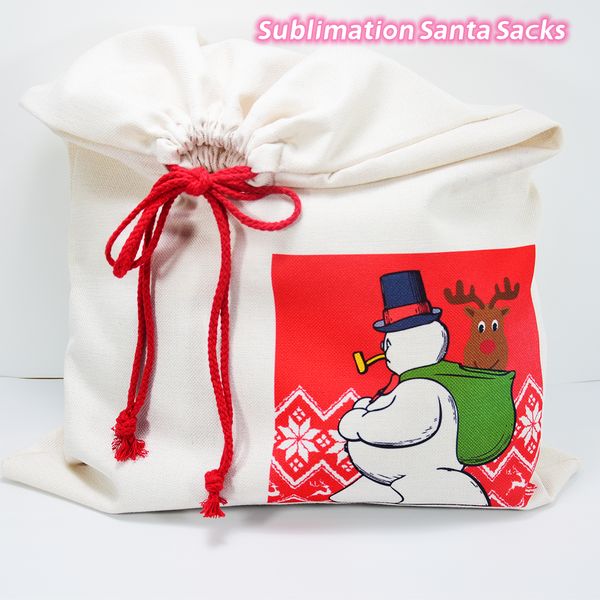 sublimation large canvas santa sack with drawstring sack bag for xmas package storage christmas decorations z11
sublimation large canvas santa sack with drawstring sack bag for xmas package storage christmas decorations z11