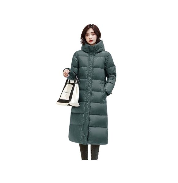 2022 new bright surface down cotton jacket female long knee-high thickening korean version of loose jacket, Black
2022 new bright surface down cotton jacket female long knee-high thickening korean version of loose jacket, Black