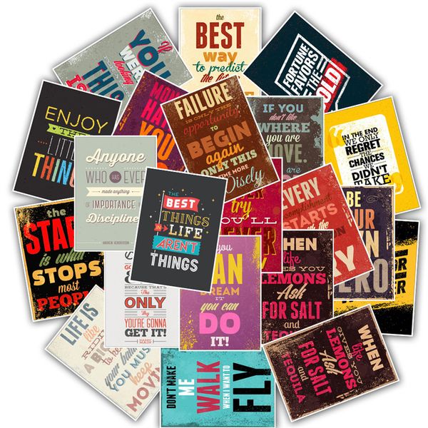 25pcs positive quote inspirational sayings stickers pack non-random car bike luggage sticker lapskateboard motor water bottle decal tze024
25pcs positive quote inspirational sayings stickers pack non-random car bike luggage sticker lapskateboard motor water bottle decal tze024